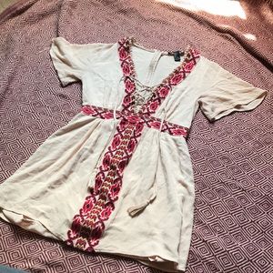 Casual, Embroidered Summer Dress